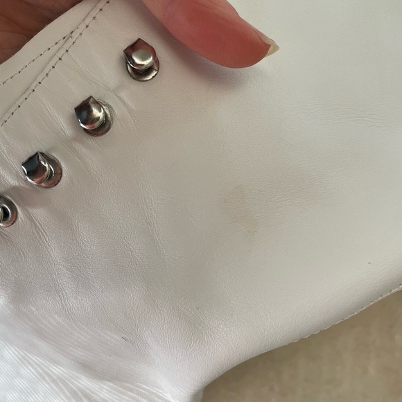 ROC Australian white leather boots - Picture 4 of 9